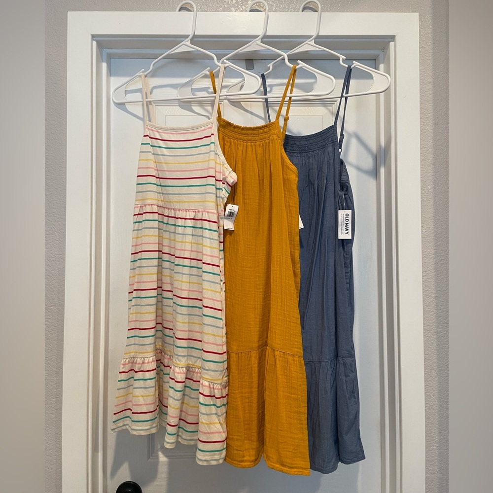 Girls XL old navy swing dresses